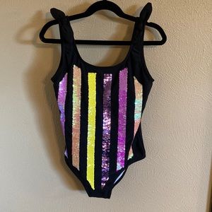 Jessica Simpson Swimsuit with magic sequins size 12